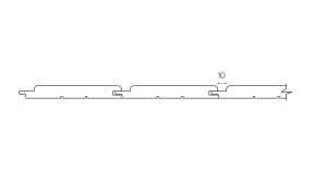 Boazeria do sauny/do wnętrz thermo osika STP Thermory 15x90 Select